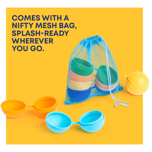 10 Reusable Water Balloons - Multicoloured