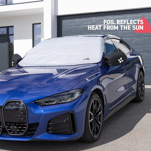 Car Windshield Cover with Mirror Covers