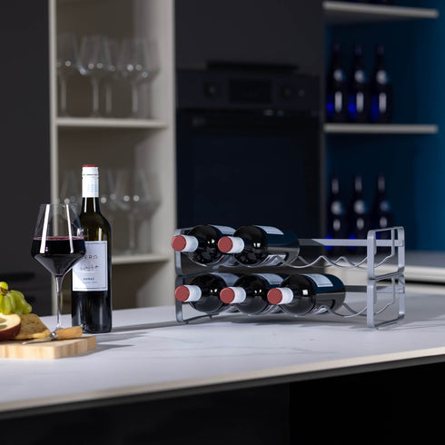 Modular Wine Rack - Matt Grey