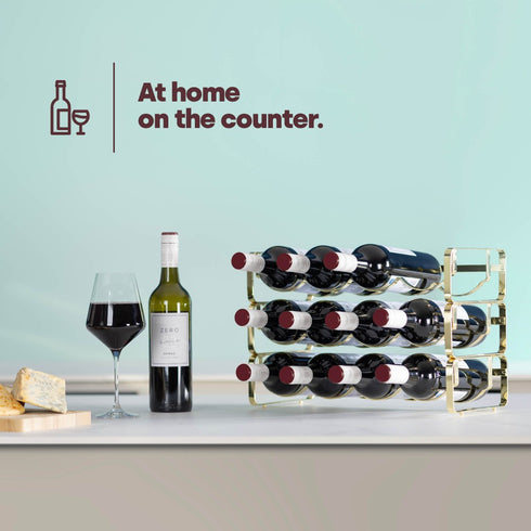 Modular Wine Rack - Gold