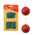 Christmas Bauble Hooks Set of 200 - Green