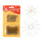 Christmas Bauble Hooks Set of 200 - Silver/Gold