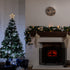32cm Decorative Wreath with Pine Cones & Silver Baubles
