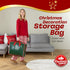 Christmas Decoration Storage Bag 2 Pack - Green