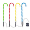 Outdoor Christmas Candy Cane Decorations - Multicoloured