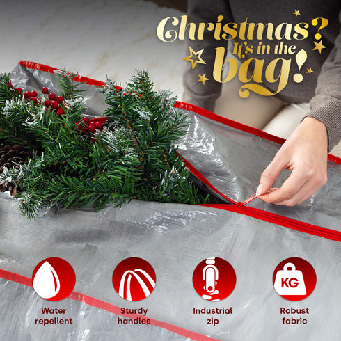 7ft Christmas Tree Storage Bag - Grey