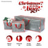 7ft Christmas Tree & Decoration Storage Bag Set - Grey