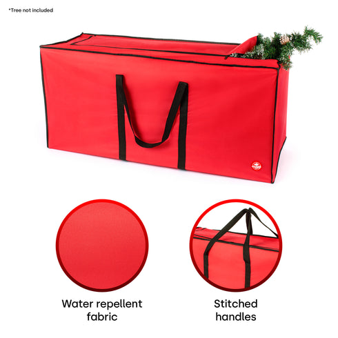 9ft Premium Christmas Tree Storage Bag - Red