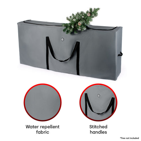 9ft Premium Christmas Tree Storage Bag - Grey