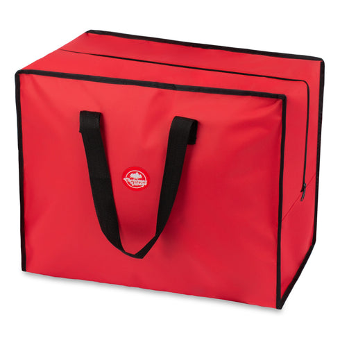 Premium Christmas Decoration Storage Bag - Red