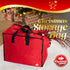 Premium Christmas Decoration Storage Bag - Red