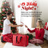 Premium Christmas Decoration Storage Bag - Red