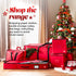Premium Christmas Decoration Storage Bag - Red
