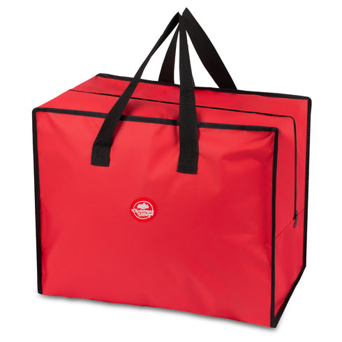Premium Christmas Decoration Storage Bag - Red