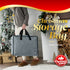 Premium Christmas Decoration Storage Bag - Grey