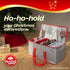 Christmas Decoration Storage Bag with Dividers - Grey