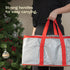 Christmas Decoration Storage Bag with Dividers - Grey