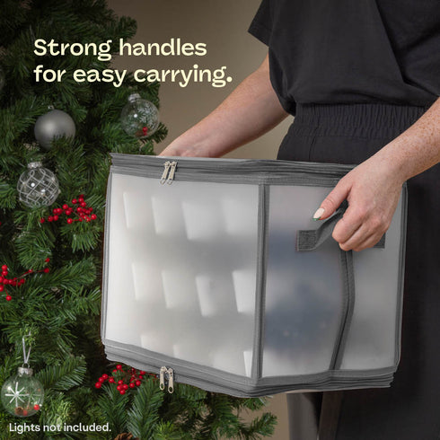 Christmas Light Storage Bag - Grey