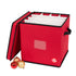 Collapsible Christmas Bauble Storage Bag -  Red