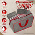 Decoration Storage Bag Heavy Duty Xmas Storage Holder with Zip & Handles Grey