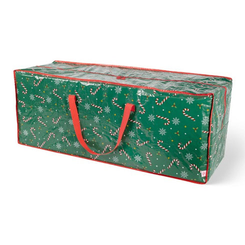 7ft Printed Christmas Tree Storage Bag - Green