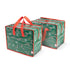 2pc Christmas Decoration Storage Bags - Green