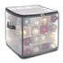 Christmas Bauble Storage Cube Heavy Duty Folding Case - Grey