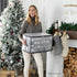112 Christmas Bauble Storage Bag - Grey