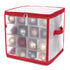 64 Christmas Bauble Storage Bag - Red