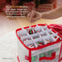 64 Christmas Bauble Storage Bag - Red