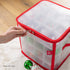 64 Christmas Bauble Storage Bag - Red