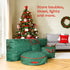 Jumbo Christmas Decoration Storage Bag - Green