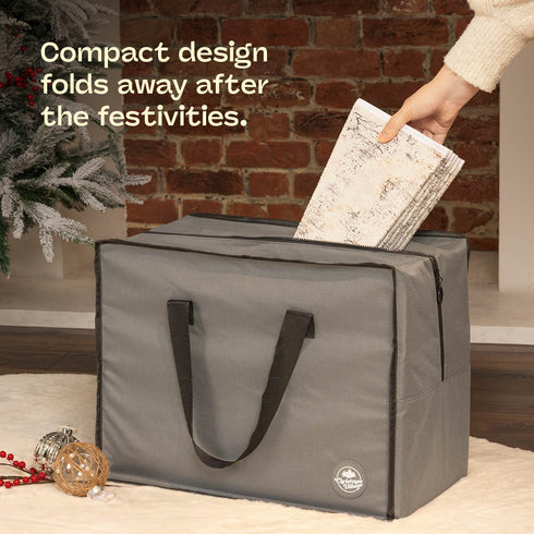 Diamond Velvet Christmas Tree Skirt - White Marble