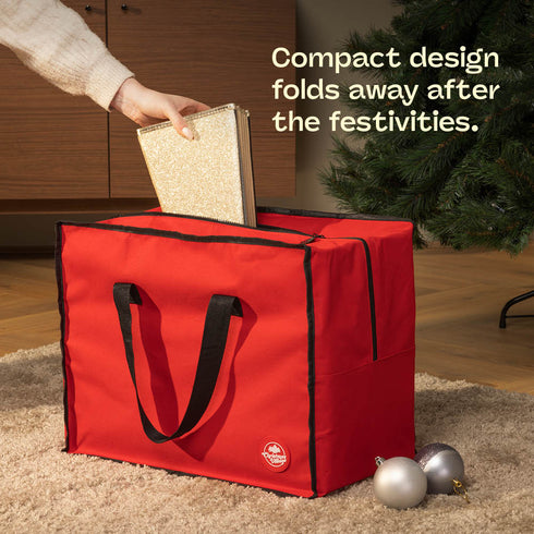 Diamond Glossy Christmas Tree Skirt - Gold