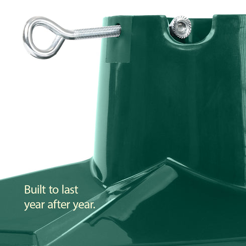 Christmas Village Premium Christmas Tree Stand Star Shape - Green