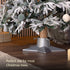 Christmas Village Premium Christmas Tree Stand Star Shape - Silver