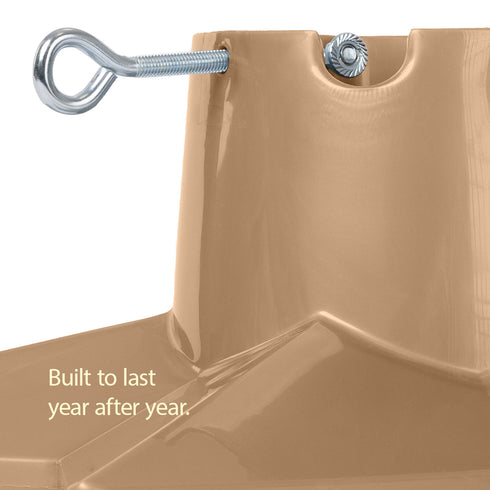 Christmas Village Premium Christmas Tree Stand Star Shape - Gold