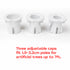 Christmas Village Electric Rotating Christmas Tree Stand Base - Fits Trees up to 7ft - White