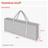 Wrapping Paper Storage Bag - Grey