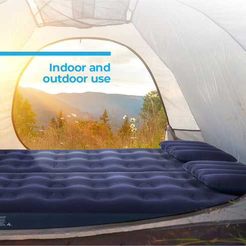 2-in-1 Air Bed with Hand Pump