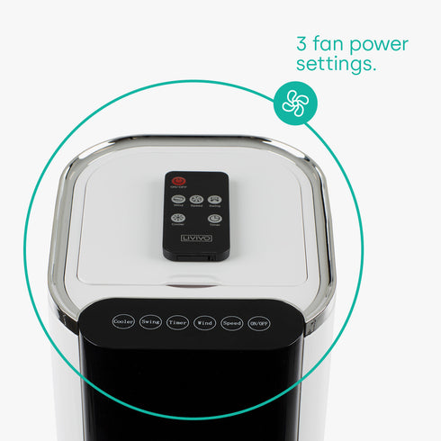 Tower Air Cooler 6L - White