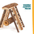 Petlicity Hamster Wooden Climbing Wall