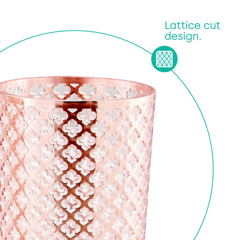 Bathroom Set - Rose Gold