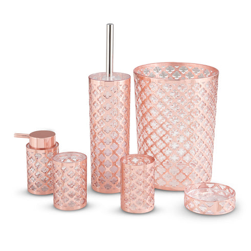 Bathroom Set - Rose Gold
