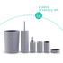 Bathroom Set - Grey