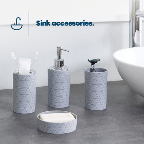 Bathroom Set - Grey