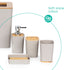 Bamboo Bathroom Set - Stone