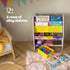 Childrens Toy Storage with Bookshelves - Confetti