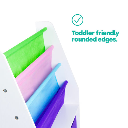 Childrens Bookcase & Storage - Confetti
