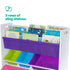 Jumbo Childrens Toy Storage with Bookshelves - Confetti